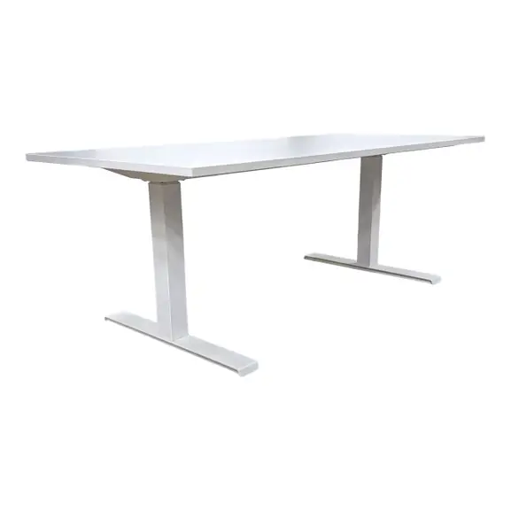 Elskrivbord Kinnarps Oberon Vit Flexibelt 140×80