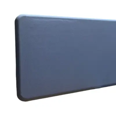 Bordsskärm Abstracta Softline Ljusblå 180×60 (1)