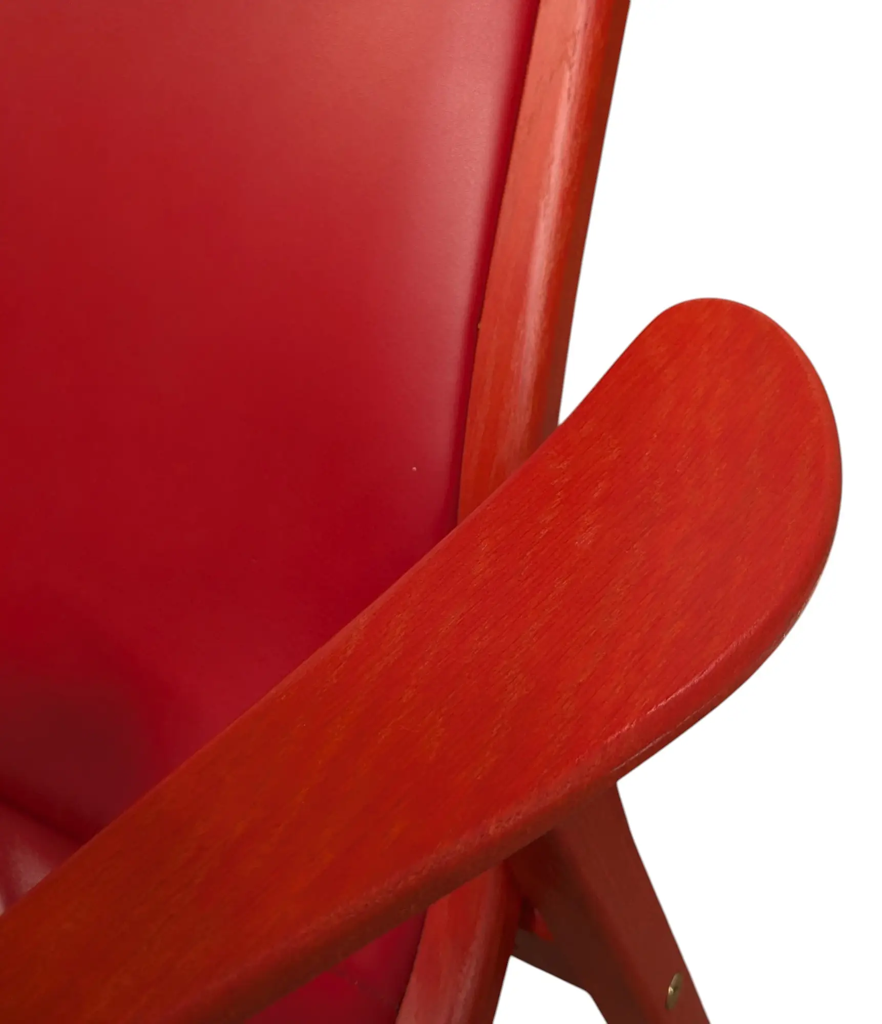 Fåtölj Swedese Lamino RödSkinn (2)