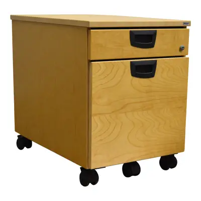 Rullhurts Kinnarps 2-Lådor Björk