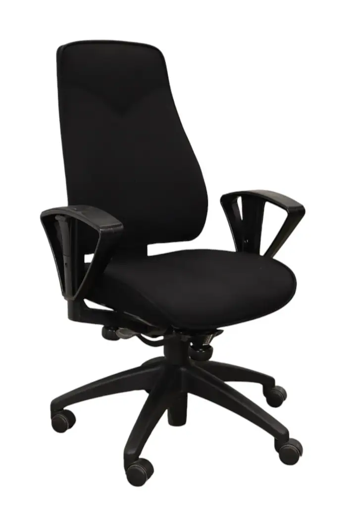 Kontorsstol Kinnarps 68000 Medium Svart