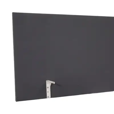 Bordsskärm Edsbyn Mörkgrå 180×65 (2)