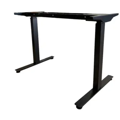 Elskrivbord ROL Ergo Svart 100-160×60-70