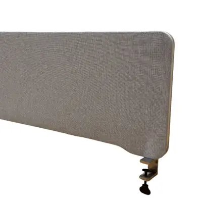 Bordsskärm Lintex Edge Grå 140×40