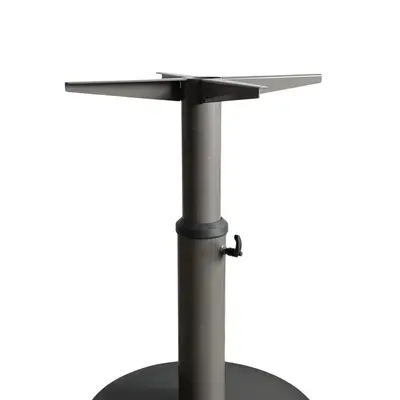 Pelarstativ Kinnarps Serie E Grå 60-83 cm