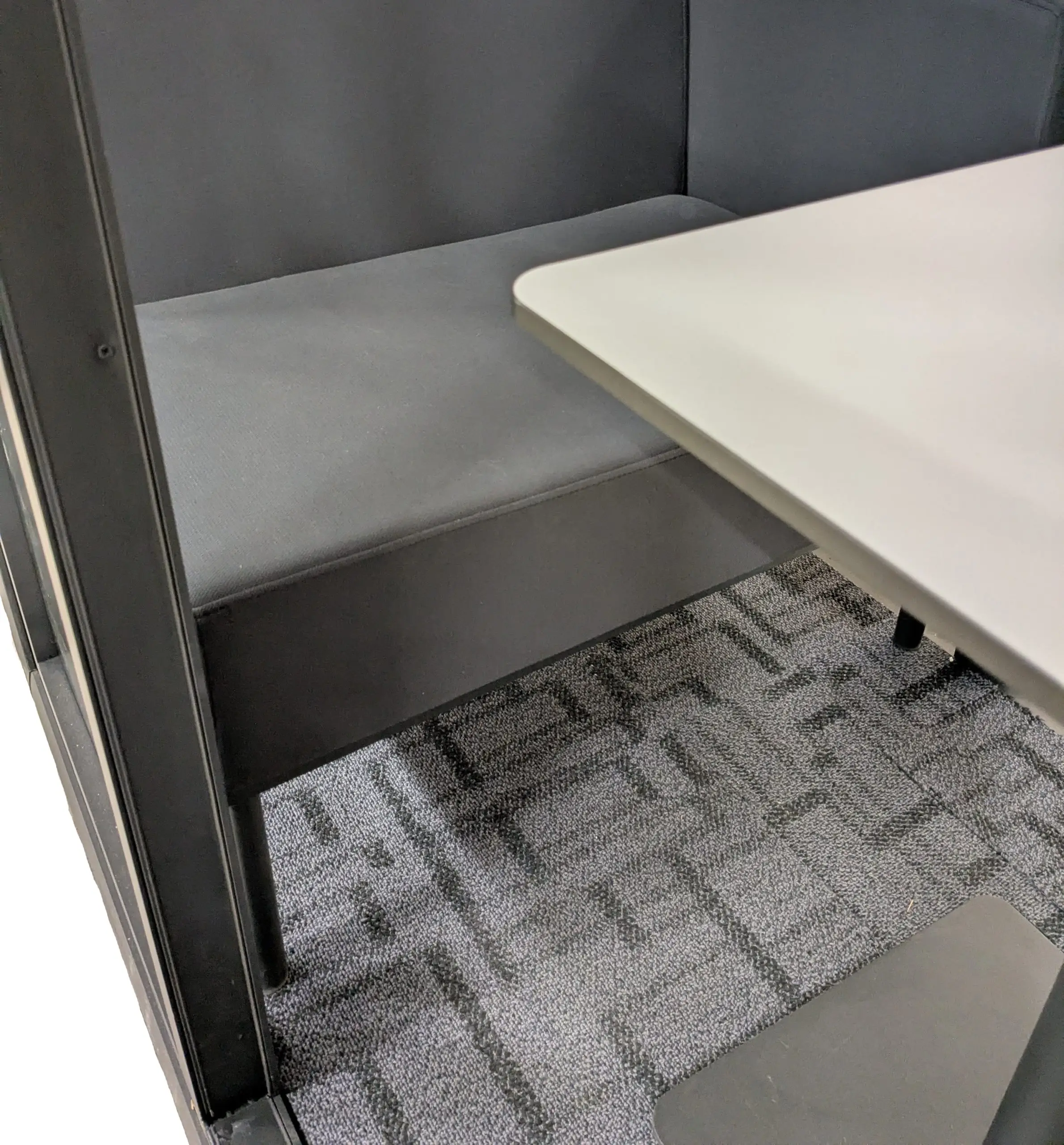 Telefonbås Pod Flekssit SvartGrå (3)