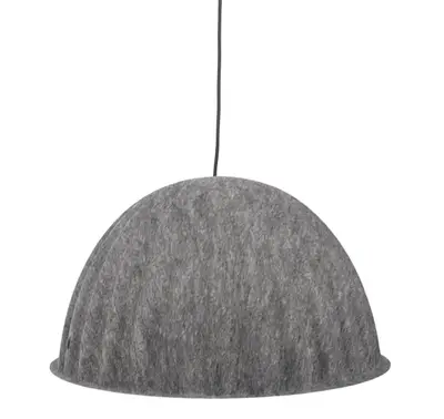 Taklampa Muuto Under the Bell Pendant Grå Ø54 (2)