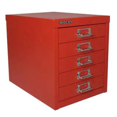 Hurts Bisley Multidrawer 5-lådor Röd