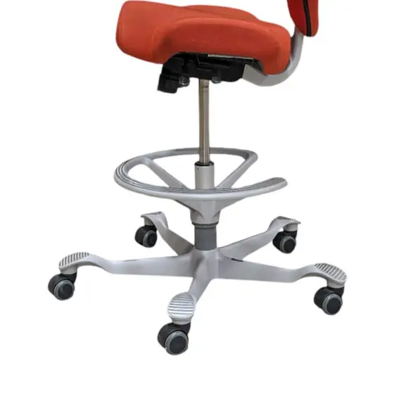 Kontorsstol HÅG Capisco OrangeGrå (4)