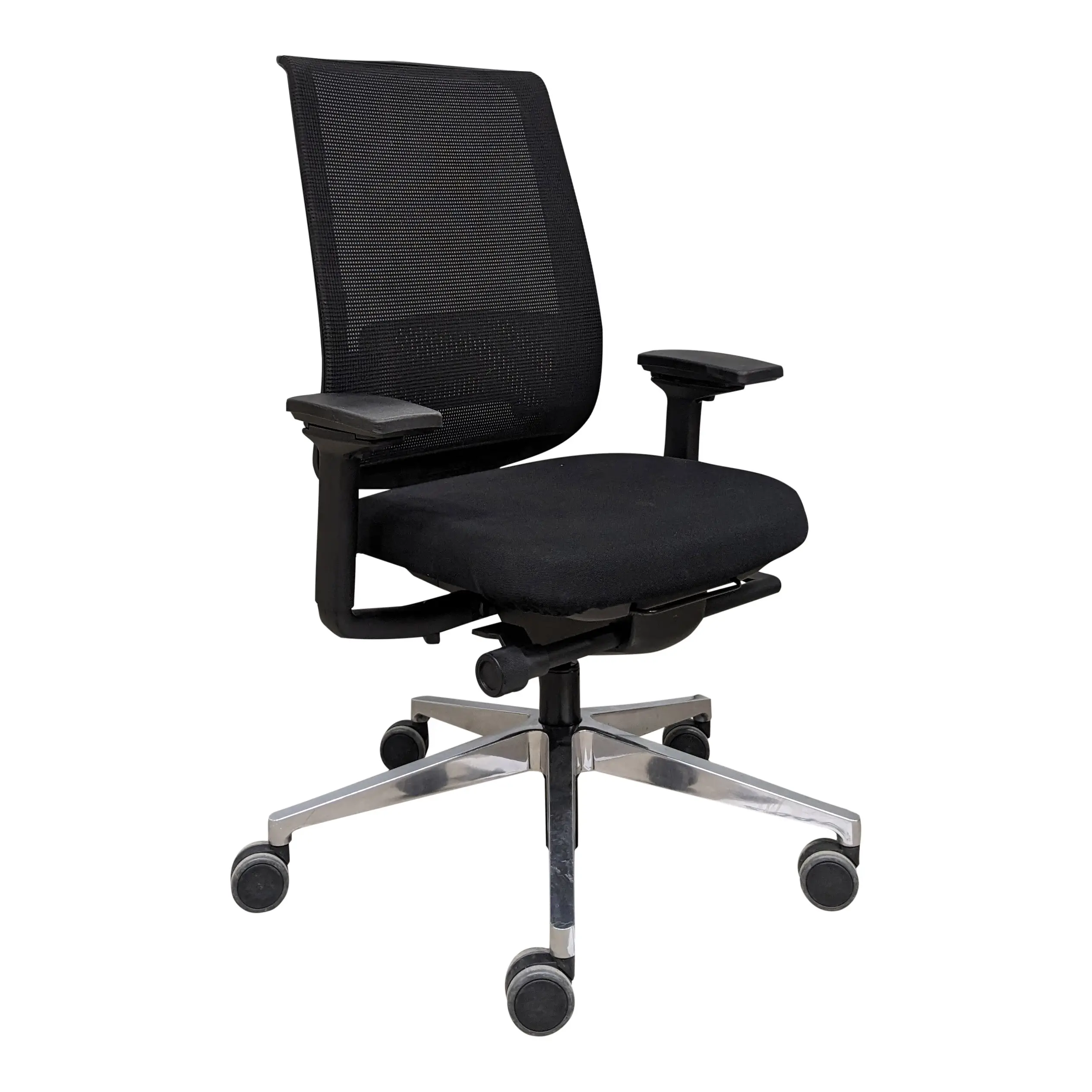 Kontorsstol Steelcase Sarrebourgh SvartKrom