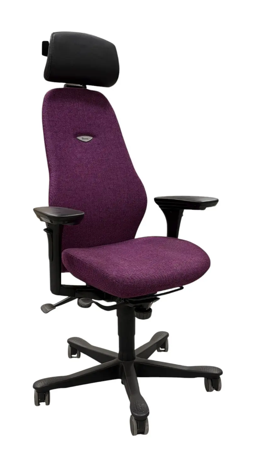 Kontorsstol Kinnarps 60008000 Plus LilaSvart