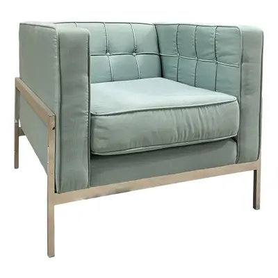 Fåtölj Kare Design Loft TurkosKrom