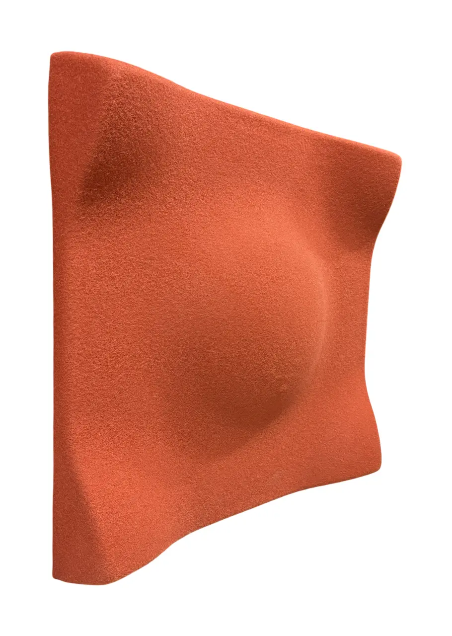 Ljudabsorbent Offecct Soundwave Swell Röd