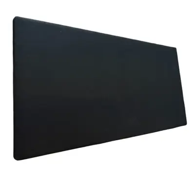 Bordsskärm Svart 145×65