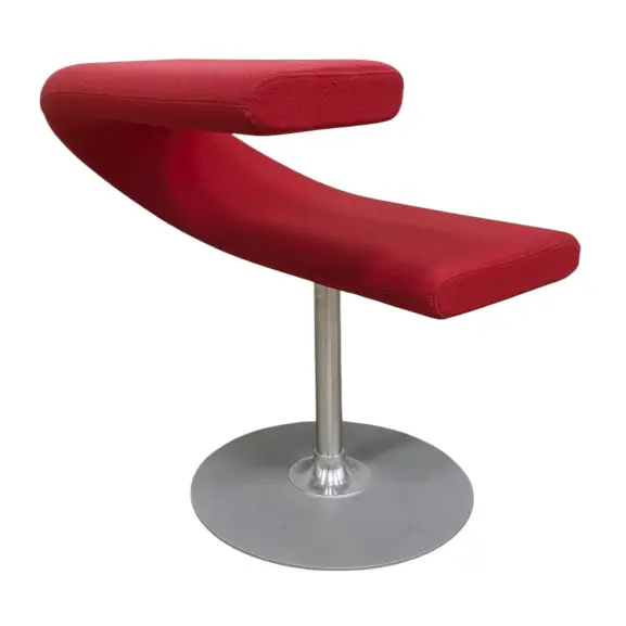 Fåtölj Blå Station Innovation C RödKromGrå (3)