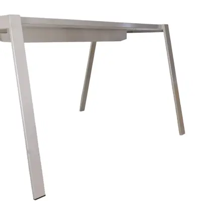 Konferensbordsstativ Edsbyn Piece Silver 180×130