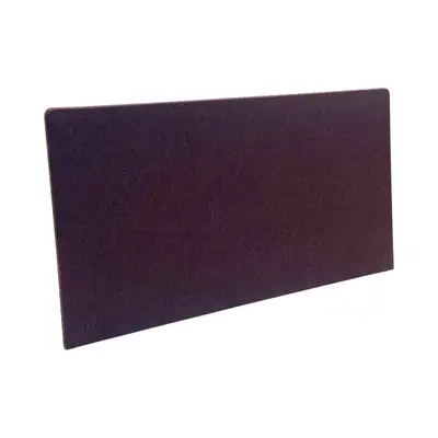 Bordsskärm Brun/Röd 120x65