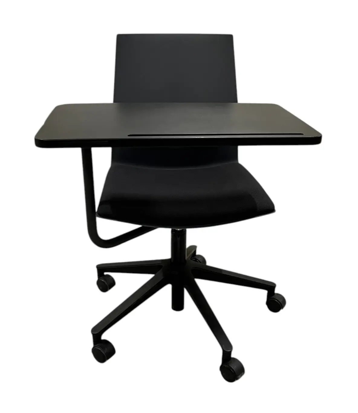 Konferensstol Four Design Fourcast Wheeler GråSvart (1)