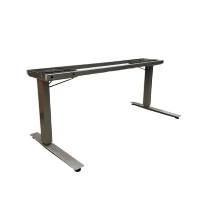 Elskrivbord EFG Grå L-fot 160×70-80