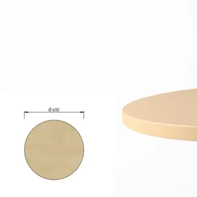 Bordsskiva Ø60 Björk