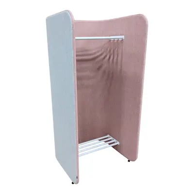 Garderobsenhet Martela Podwork Xpress Grå/Rosa