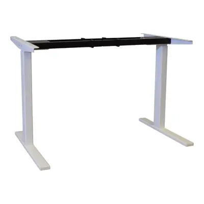 Elskrivbord Vit L-Fot 120-160x70-80