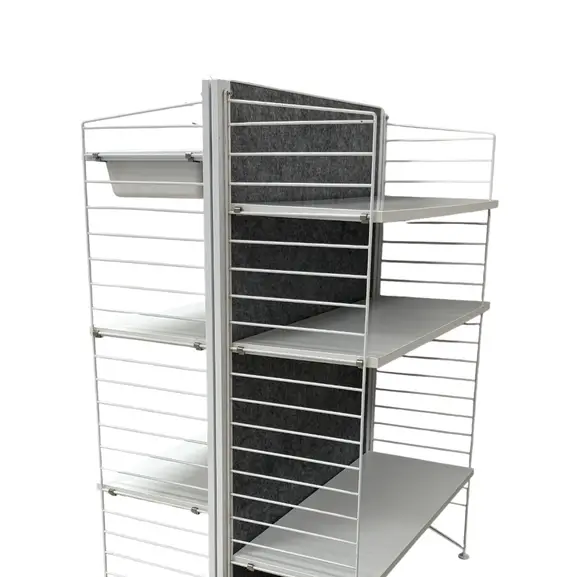 Hylla String Furniture Fristående GråVit (2)