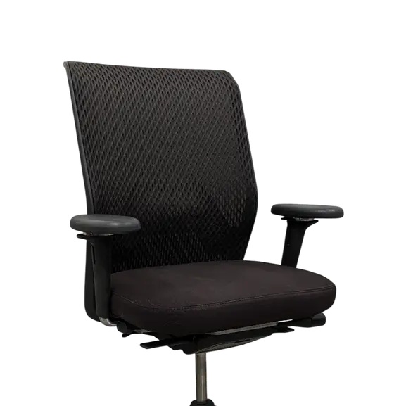 Kontorsstol Vitra ID Mesh MörkrödSvart