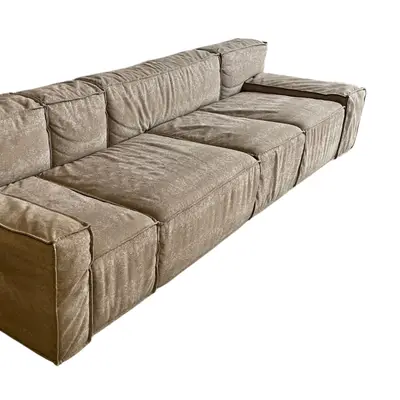 Soffa Swedese Boxplay BrunGrå