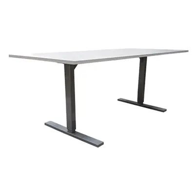 Elskrivbord GråVit 140×80