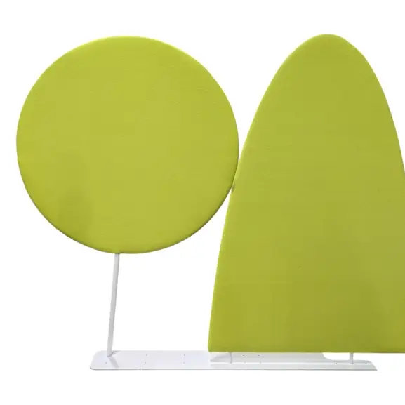 Golvskärm Offecct Limegrön 246×214 (3)