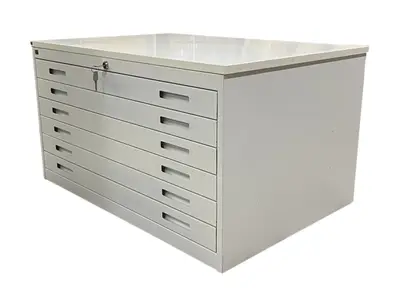 Ritningsskåp Vit (2)