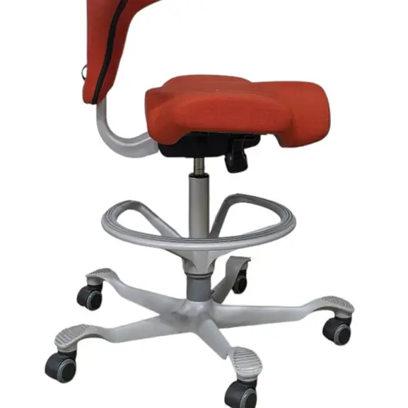 Kontorsstol HÅG Capisco OrangeGrå (3)