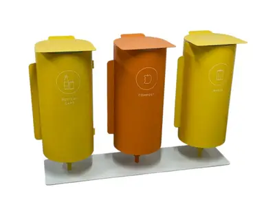 Källsortering Trece Birdie GulOrange (2)