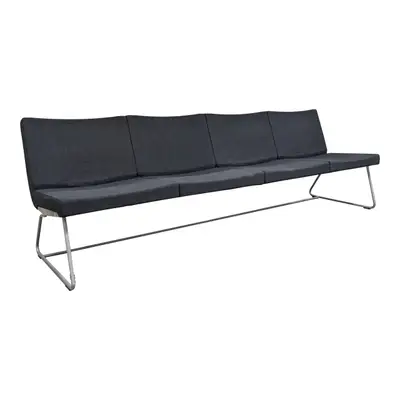 Soffa Lammhults A-Line 4-Sits Mörkgrå