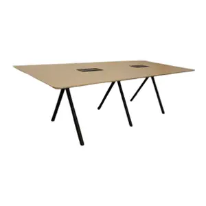 Konferensbord EFG Avia Ask/Svart 240x110