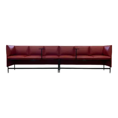 Soffa Materia Alto RödKonstskinnSvart