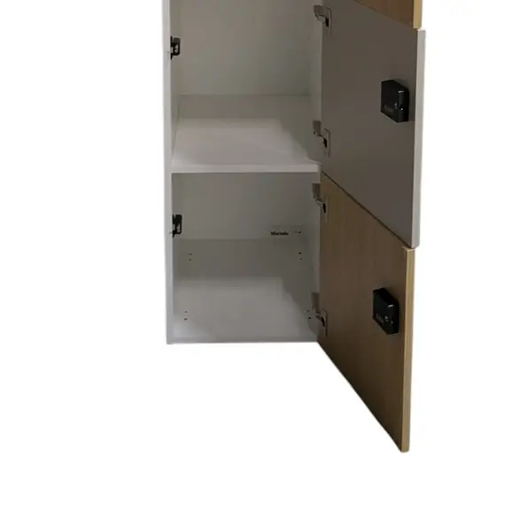 Förvaring Martela The Wall med Flexlock GråRosaEk (6)