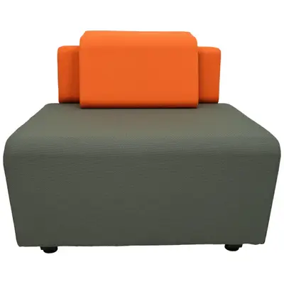 Fåtölj Haworth LTB Orange/Grå