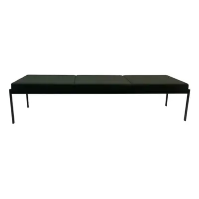 Sittbänk Artek Kiki Bench 3-Sits MörkgrönSvart (2)