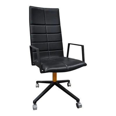 Konferensstol Lammhults Archal Svart/Orange