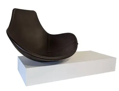 Fåtölj Offecct Babled BrunVit