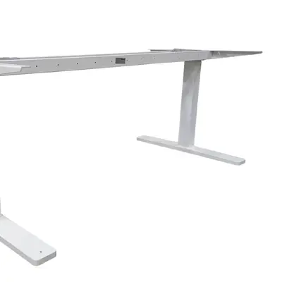 Elskrivbord Kinnarps Oberon Vit 160-180×70-80