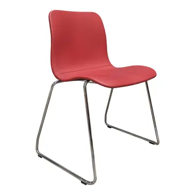 Stol Offecct Cornflake Vinröd