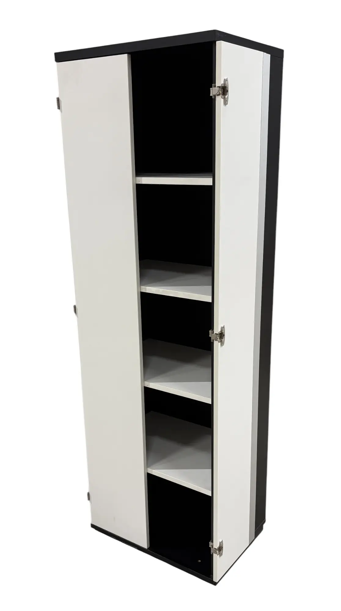 Förvaring 2-Dörrars 5xA4 SvartVit