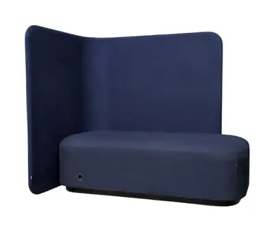 Sittbänk Martela PodLounge Hög MörkblåGrön (3)