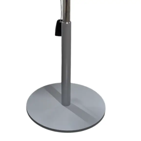 Pelarstativ Höjsänkbart Grå 65-109 cm
