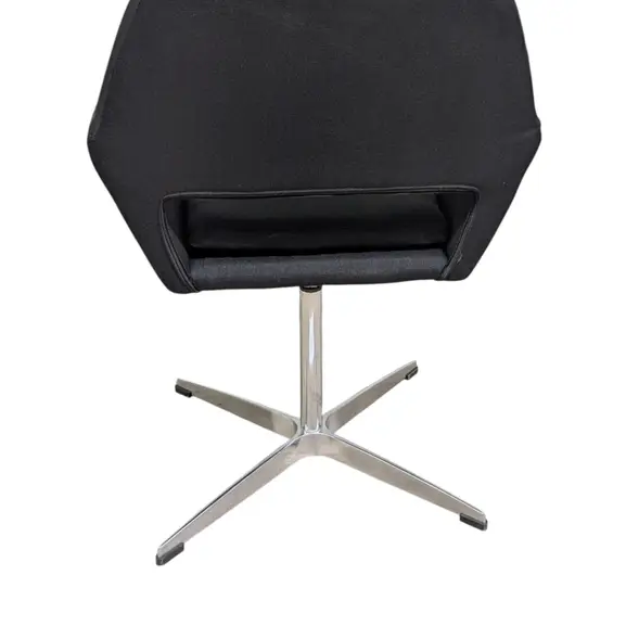 Konferensstol Lotus Furniture Amsterdam MörkgråKrom (9)