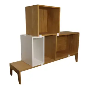 Förvaring Muuto Stacked Ek/Vit