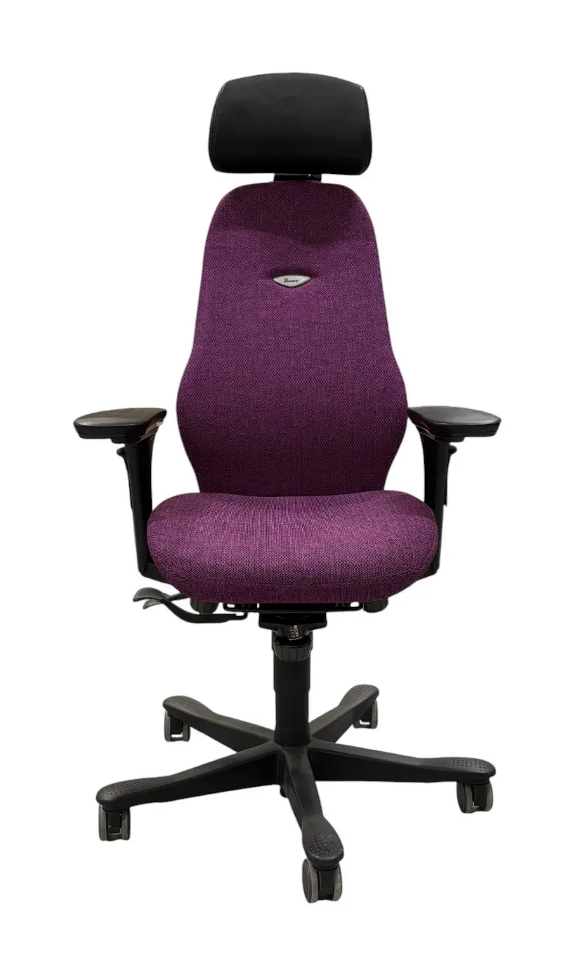 Kontorsstol Kinnarps 60008000 Plus LilaSvart (5)